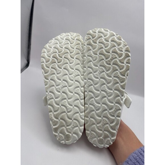 Birkenstock Gizeh Essentials EVA Women’s Sandals White Size 5 - Picture 7 of 9